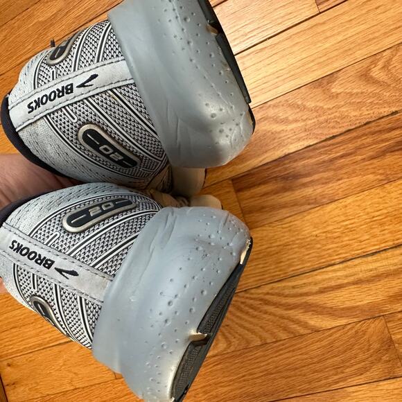 Brooks Glycerin 20 Light Blue/Peacoat/Nightlife Mesh Running Sneakers Size 9 - Picture 9 of 13